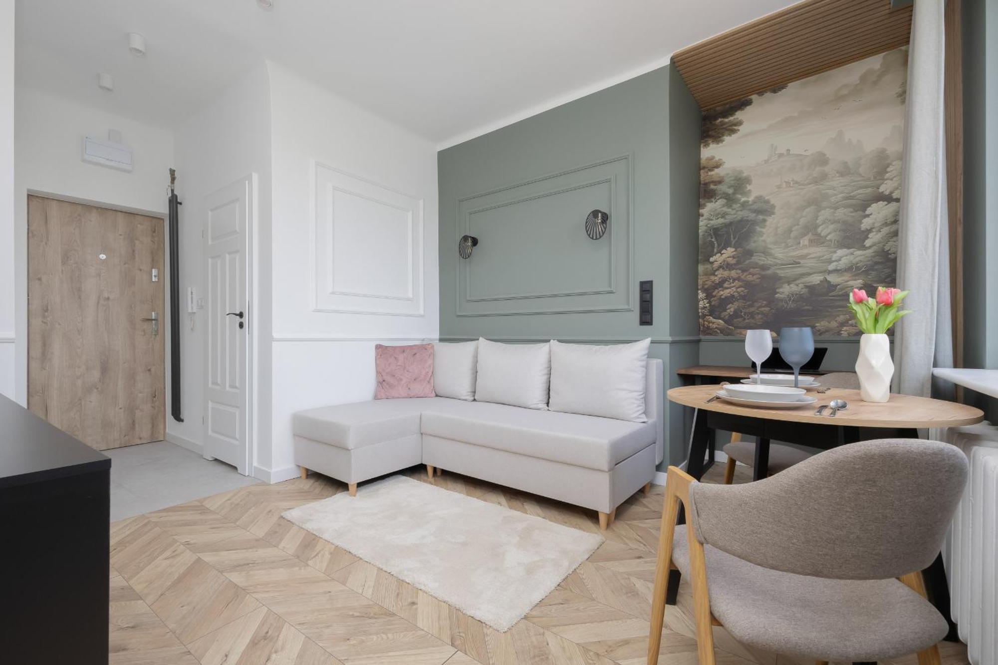 Elegancki Apartament Dla 4 Osob W Warszawie By Noclegi Renters Varsovia Exterior foto