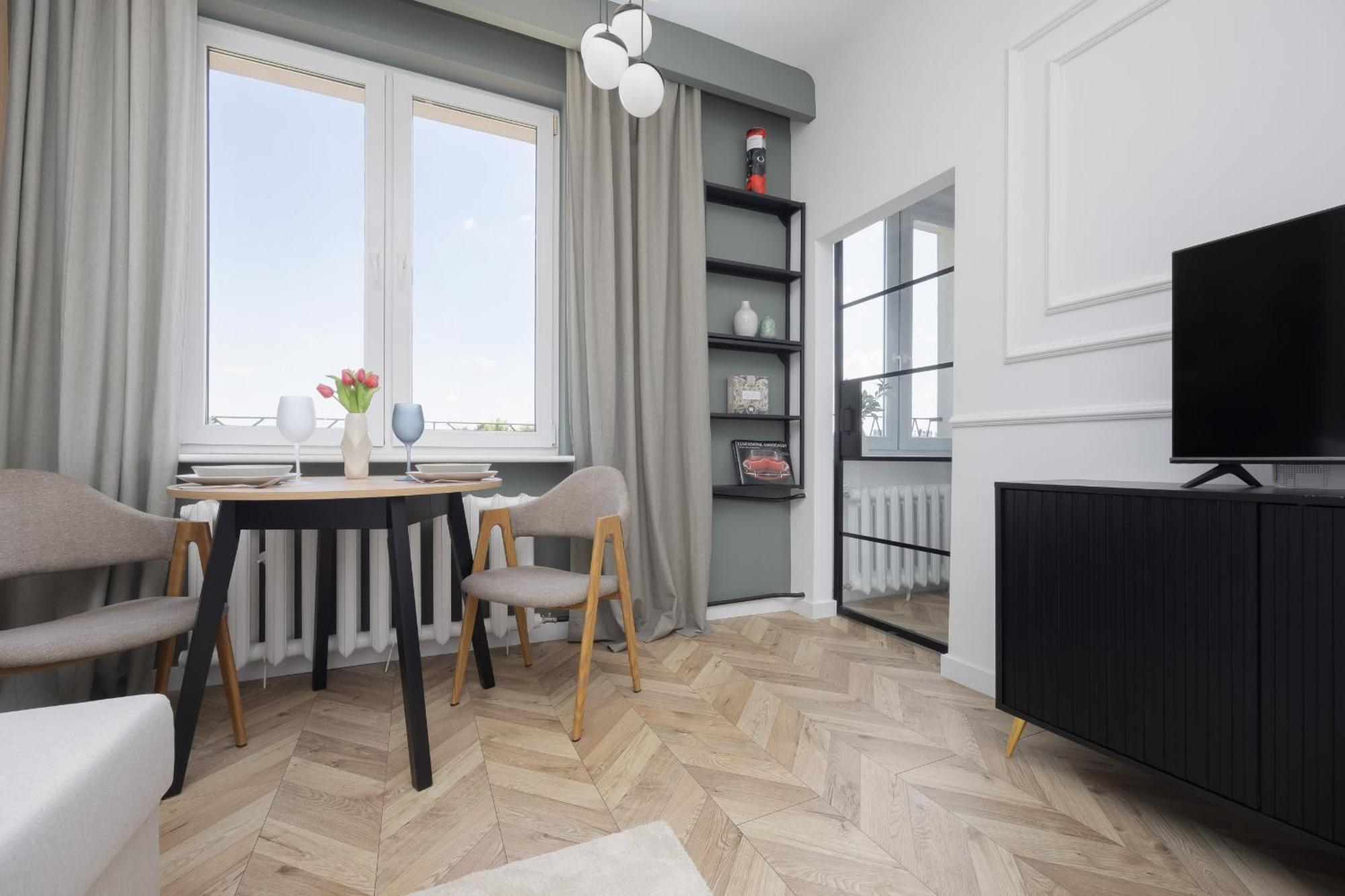 Elegancki Apartament Dla 4 Osob W Warszawie By Noclegi Renters Varsovia Exterior foto